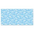 Pacon Bulletin Board Paper 48"x50' Clouds 56465